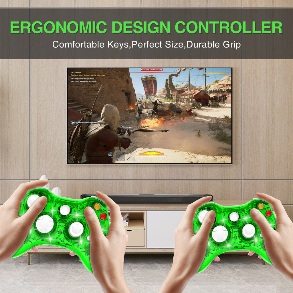 Wireless Game Handle Transparent Band Light