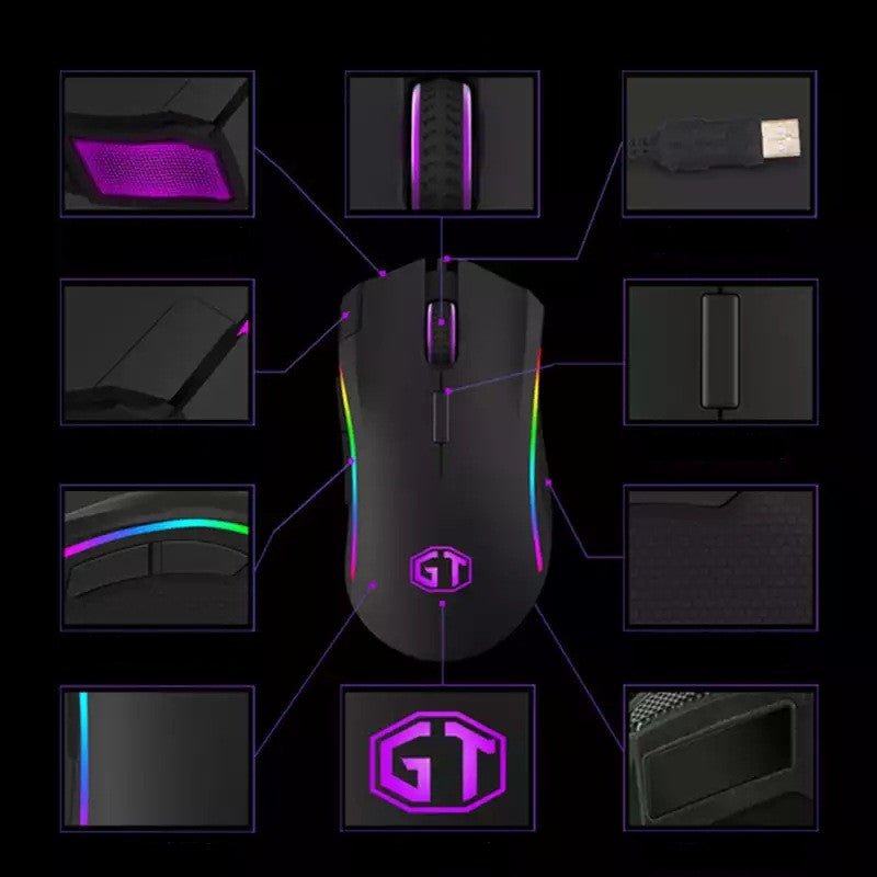 Wired gaming mouse