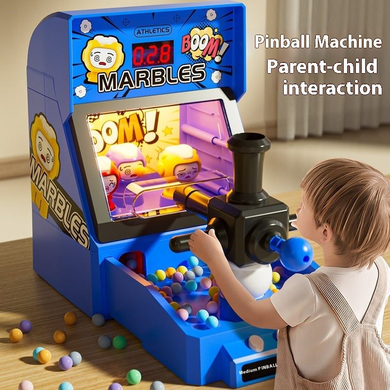 Shooting Game Machine And Light Playing Marbles