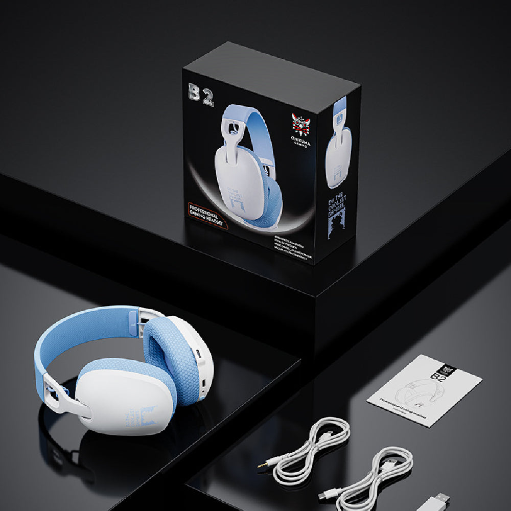 Wireless Noise Reduction Gaming Headset Stereo Bluetooth