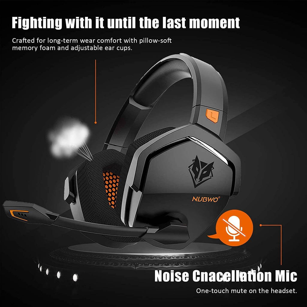G06 Wireless Gaming Headphone Noise Reduction Headset Stereo